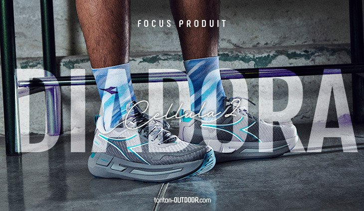 Diadora Cellula 2 : une chaussure de running longue distance stable et dynamique