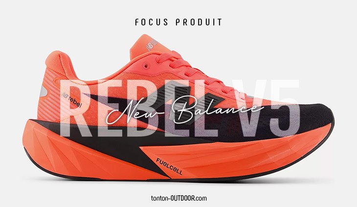 New Balance FuelCell Rebel v5 : une chaussure de running légère tempo idéale