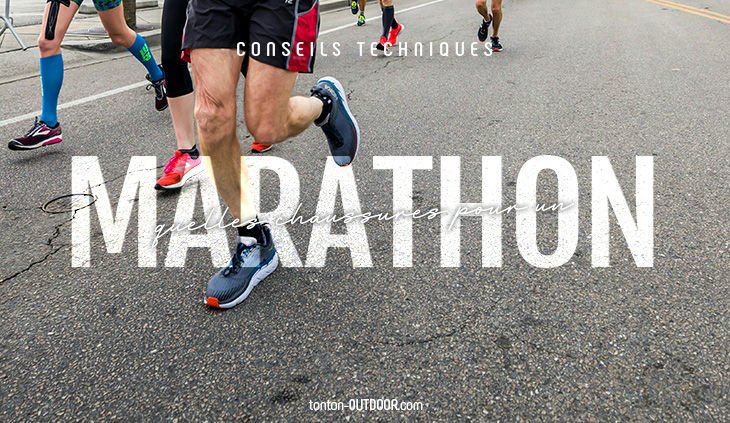 Chaussures de running pour performer sur marathon