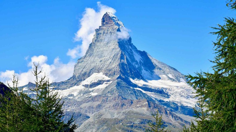 Ascension Du Mont Cervin Matterhorn En Suisse
