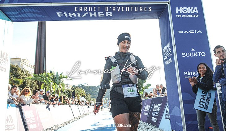 Lorna King au Nice Côte d'Azur by UTMB® : une histoire de résilience