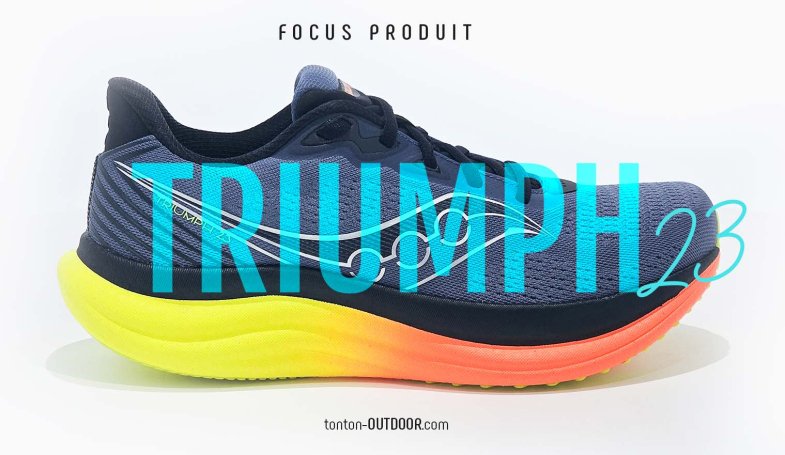 Saucony Triumph 23 : la nouvelle chaussure de running du quotidien
