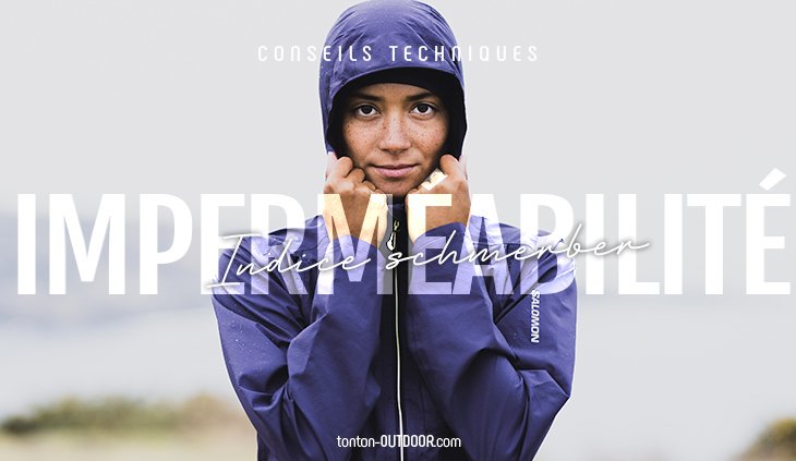 Indice d'imperméabilité Schmerber sur les vêtements outdoor