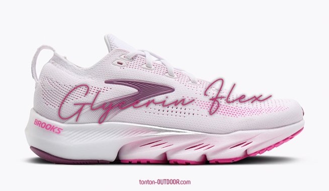 Brooks Glycerin Flex : chaussure de course flexible et confortable