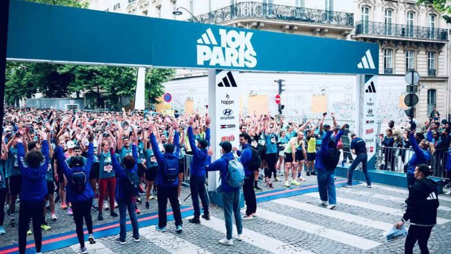 adidas 10k Paris