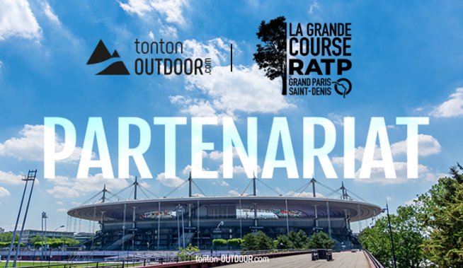 Tonton Outdoor partenaire officiel de la Grande Course RATP du Grand Paris