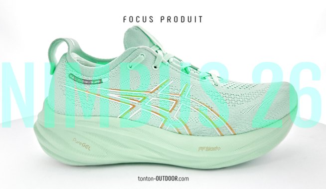 Gel-Nimbus 26 : una scarpa da running ultra-confortevole!