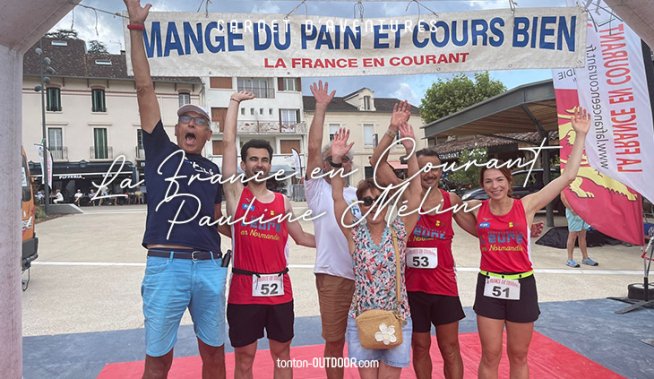 La France en courant 2025 avec Pauline Mélin : une aventure humaine et sportive