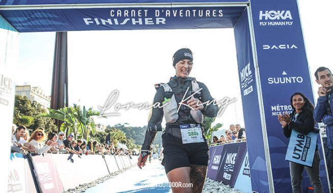 Lorna King au Nice Côte d'Azur by UTMB® : une histoire de résilience