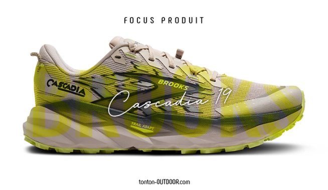 Brooks Cascadia 19 : une chaussure de trail stable et polyvalente