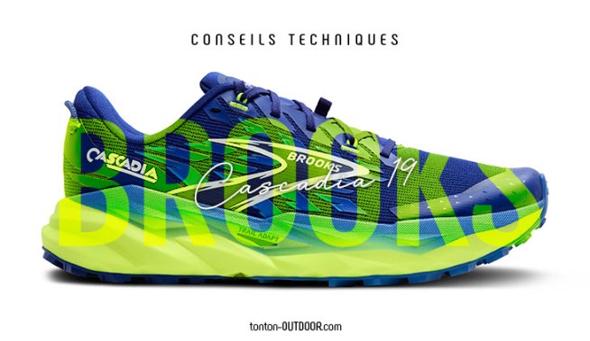 Brooks Cascadia 19 : une chaussure de trail stable et polyvalente