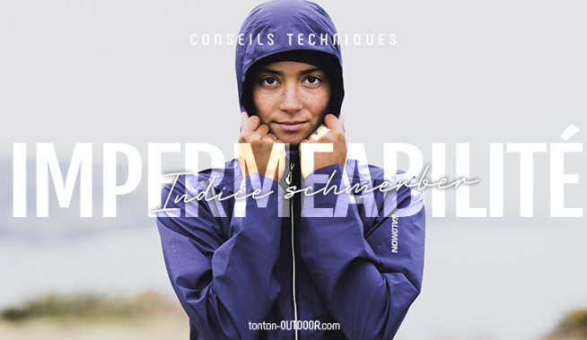 Indice d'imperméabilité Schmerber sur les vêtements outdoor
