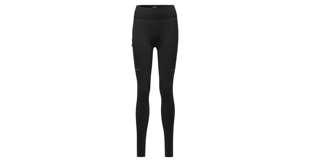 Collant Course Femme Gore R5 3/4 – Taille EU 36, Gris/noir, Neuf Avec étiquette
