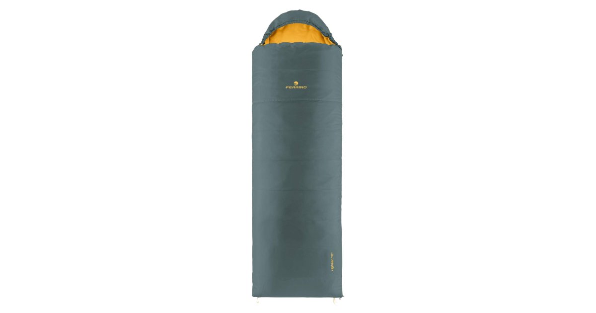Sac De Couchage Ferrino Lightech Shingle SQ SX – Compact, Bleu, Synthétique, Comfort +3°C, Pour Trek Et Ultra Trail