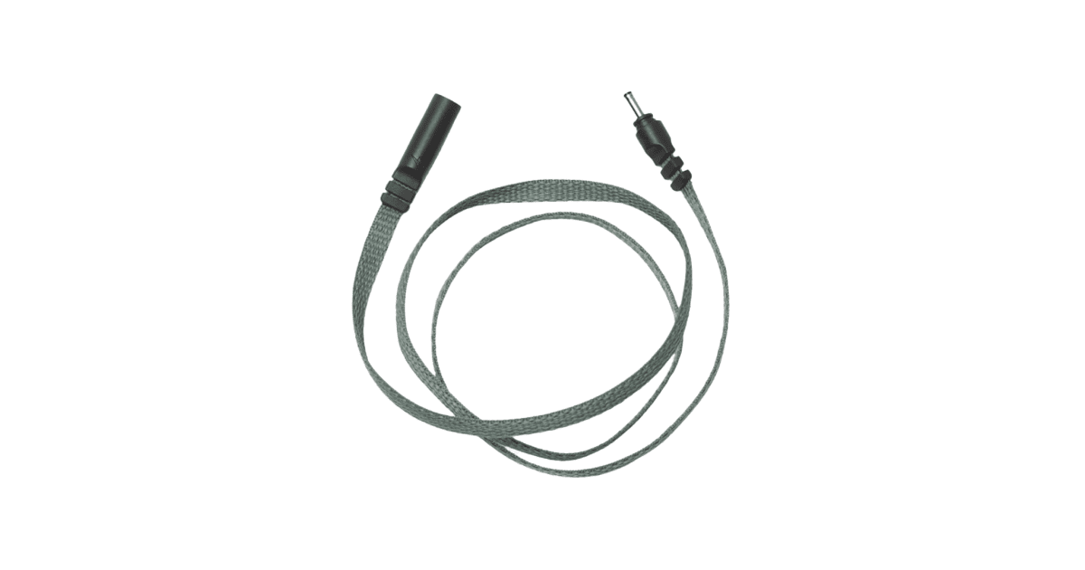 Rallonge De Câble Pour Lampe Frontale Silva Free - 130 Cm, Noir, Pour Placer La Batterie Ailleurs