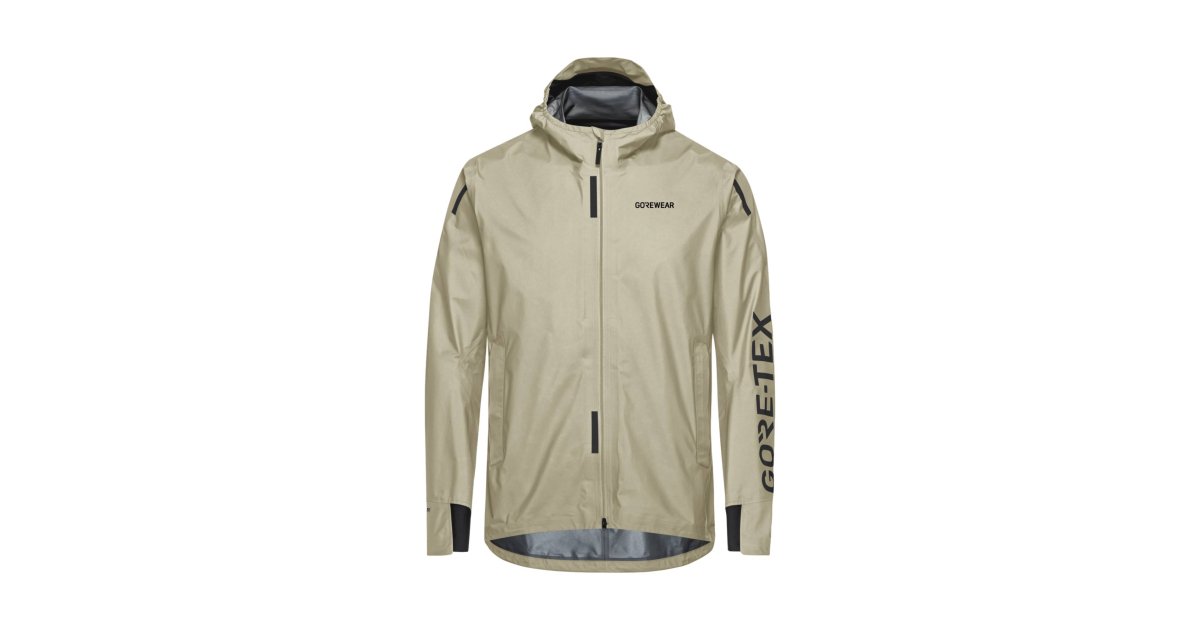 GORE WEAR Concurve Windbreaker Homme - Veste Coupe-Vent Légère Respirante Vert Citron