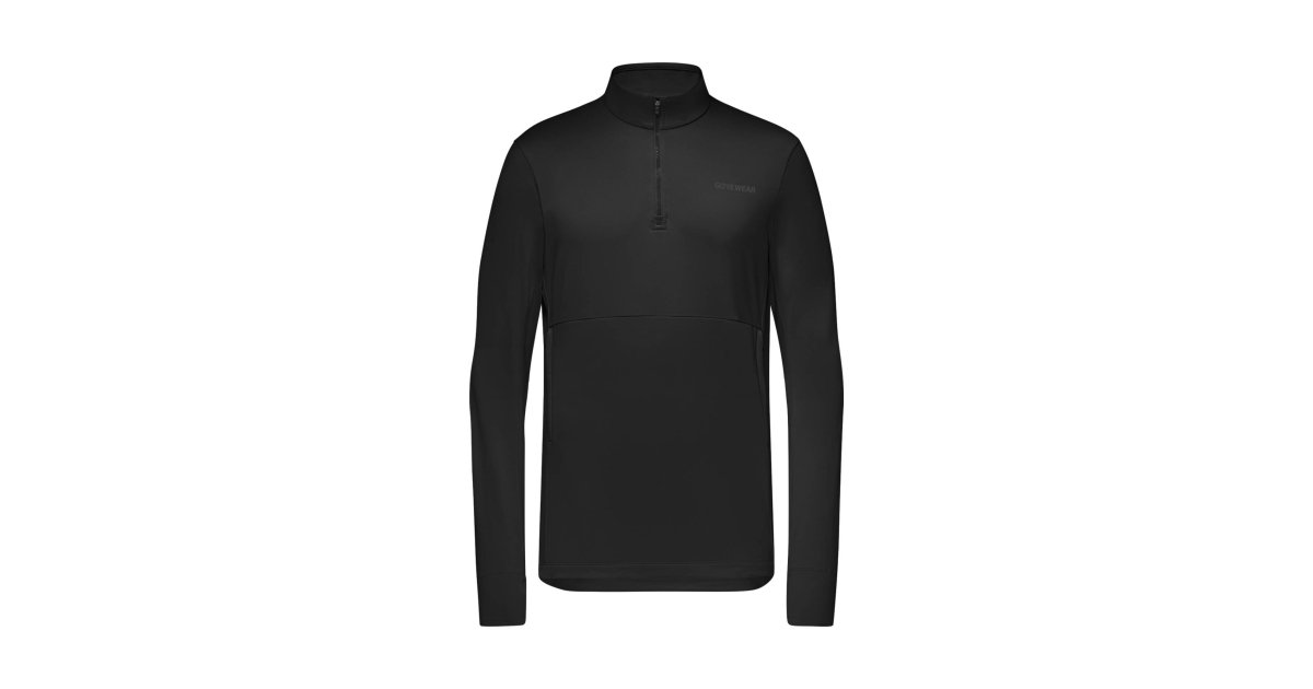 GOREWEAR Everyday Thermo 1/4-Zip Shirt met Lange Mouwen Heren - black 9900