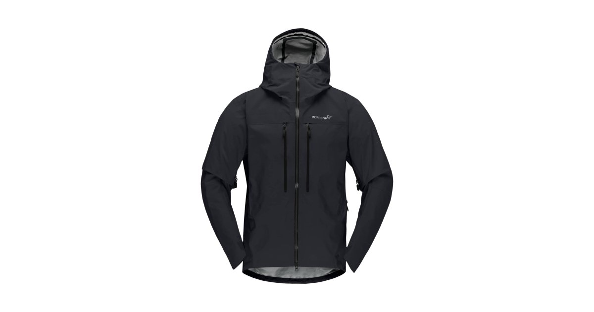 Veste Norrona Trollveggen Thermal Pro - Homme, Orange, Taille L, Polaire