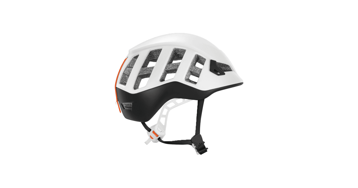 Casque Ski Randonnée Meteor Casque D'Escalade PETZL Meteor - Blanc Noir, Taille S/M, 225g, Pour Alpinisme Et Ski De Randonnée Certifié UIAA EN12492