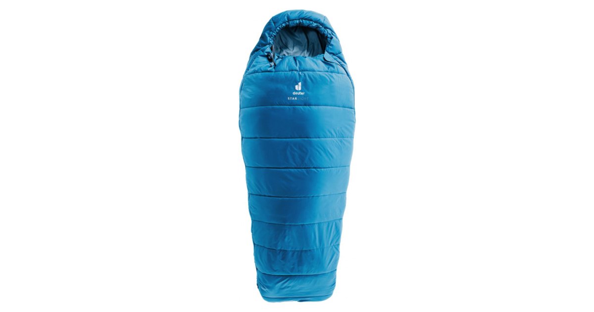 Sac De Couchage Enfant Deuter Starlight Pro – 130-170 Cm, 3 Saisons, Seagreen-redwood, Isolation Double Couche