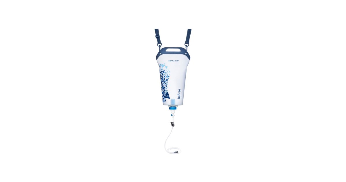 Test : Gourde Filtrante BeFree KATADYN, eau pure instantanée ! - Globe