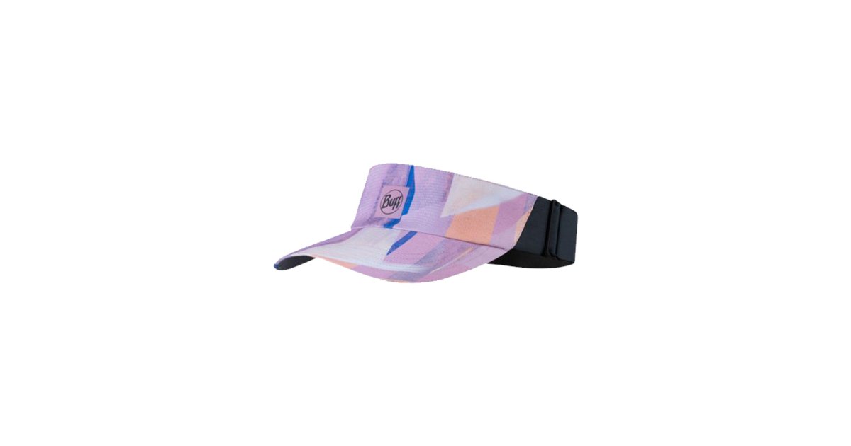 Visière BUFF Go Solide Noir - Protection Solaire Homme/Femme Avec Coussinet