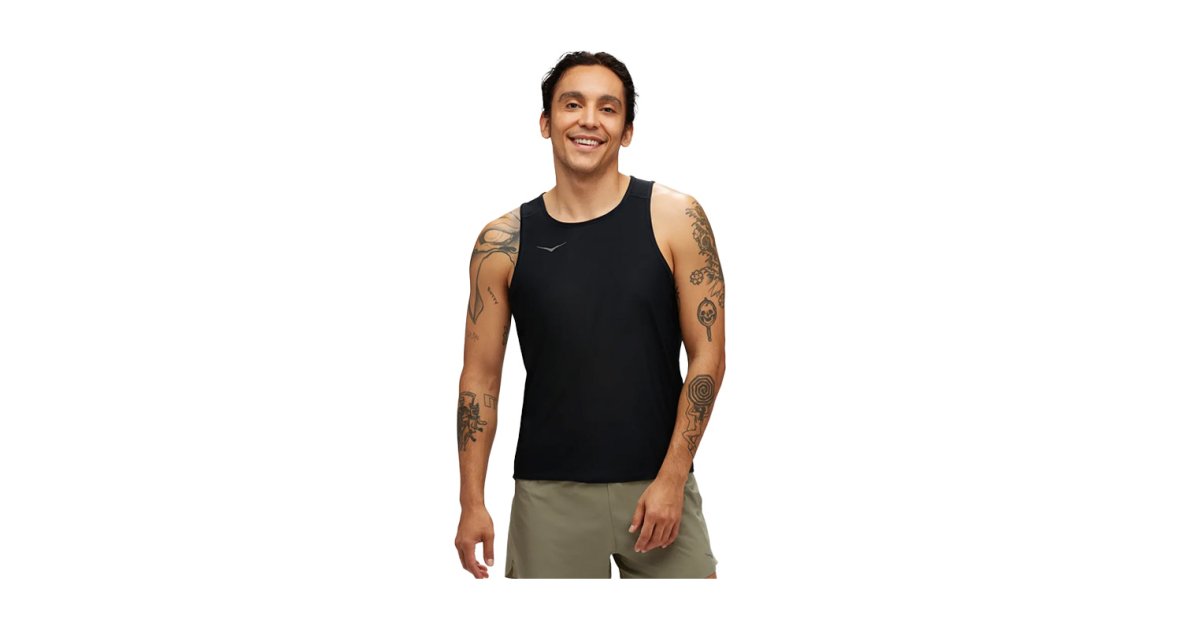 Débardeur Course Hawaïen Palmier Homme - Gym Athlétisme Été, Coupe Ample Musculaire Tropical