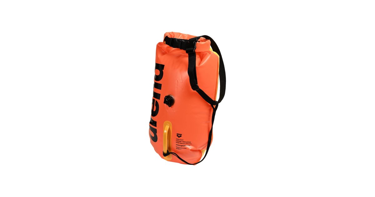 JOTO Bouée de Natation Swim Buoy Eau Libre, [Lot de 2] avec Ceinture Ajustable et Sangle, Entraînement en Toute Sécurité, à Haute Visibilité, pour Les Triathlètes, Kayakistes, Plongeurs en Apnée