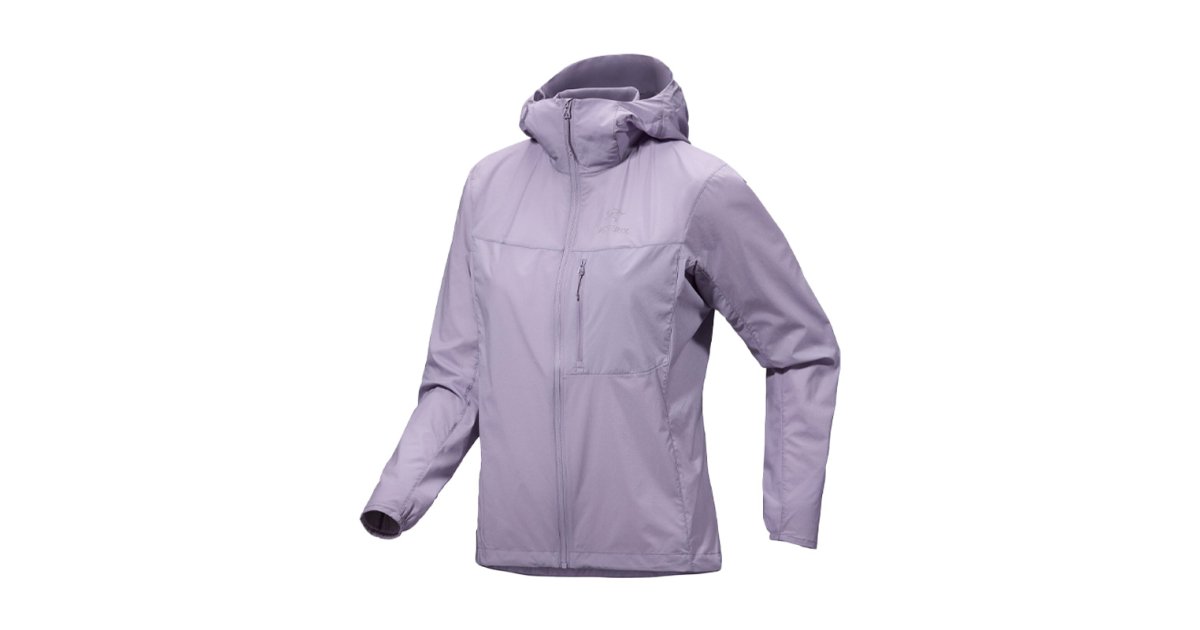 Veste Softshell Arc'teryx Femme Avec Capuche - Taille M (8-10) - Gris - Neuf Sans étiquettes