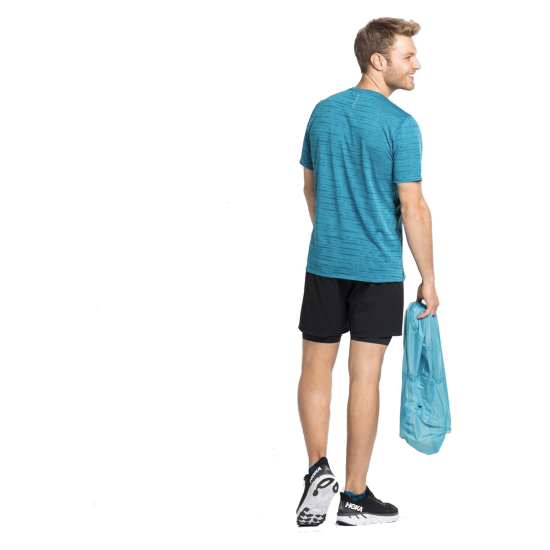 ODLO - SHORT 2 EN 1 ZEROWEIGHT 5 HOMME