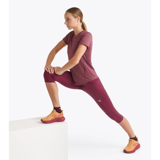 DIADORA - COLLANT 3/4 RUN CREW FEMME