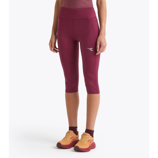 DIADORA - COLLANT 3/4 RUN CREW FEMME