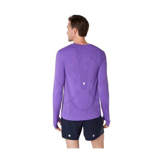 ASICS - T-SHIRT ROAD SANS COUTURE MANCHES LONGUE HOMME