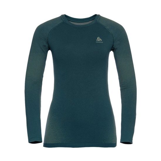 ODLO - SOUS-COUCHE TOP CREW NECK PERFORMANCE NOIRE FEMME