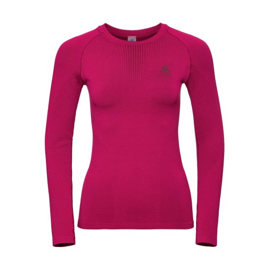 ODLO - SOUS-COUCHE TOP CREW NECK PERFORMANCE NOIRE FEMME