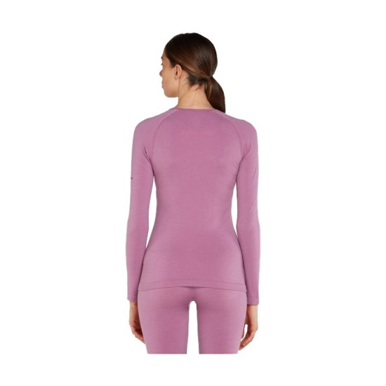 ICEBREAKER - SOUS-COUCHE MÉRINO 260 ZONEKNIT COL ROND FEMME