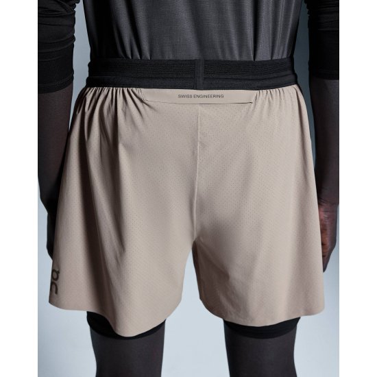 ON - PANTALONCINO 2 IN 1 PERFORMANCE 5" UOMO