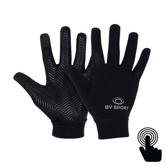BV SPORT - GANTS TACTILES LIGHT RUN REFLECT