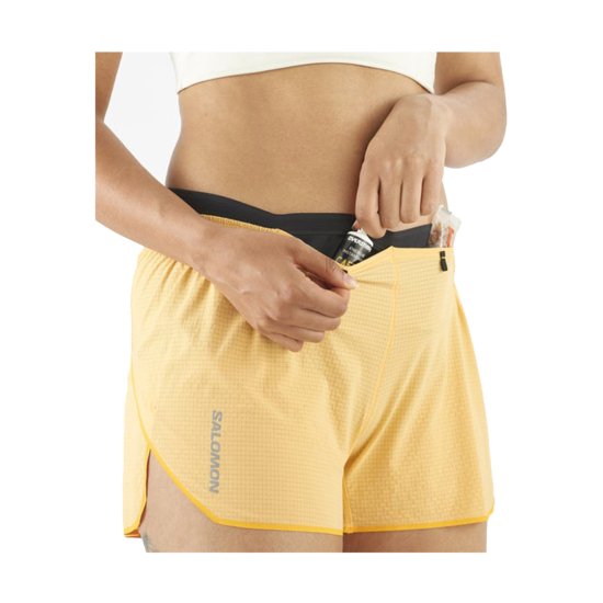 SALOMON - SHORT SENSE AERO 3" FEMME Warm Apricot