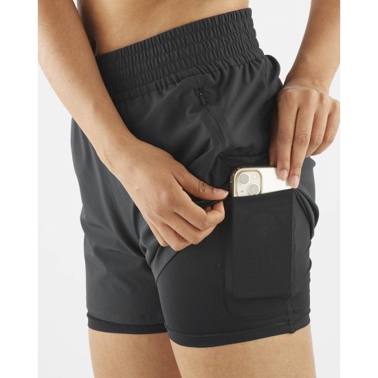 SALOMON - Short SHKout CORE 2-en-1 4" femme