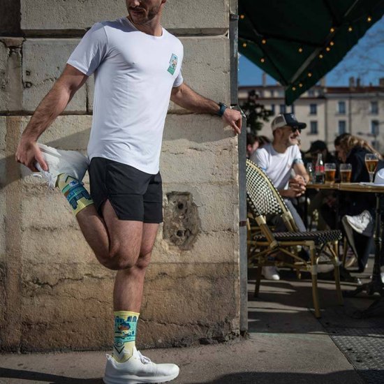 BV SPORT - T-SHIRT TECNICO DBDB BIANCO UOMO