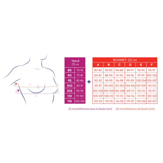 THUASNE - BRASSIÈRE TOP STRAP X-BACK