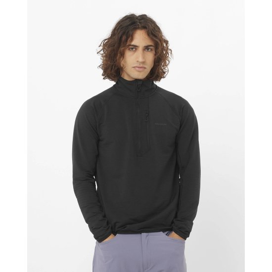 SALOMON - POLAIRE ESSENTIAL LIGHTWARM DEMI-ZIP HOMME