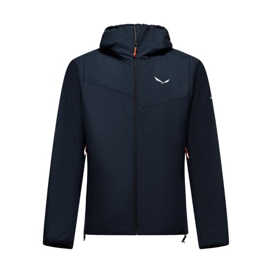 SALEWA - VESTE À CAPUCHE PUEZ CATINACCIO 2 TIROLWOOL HOMME