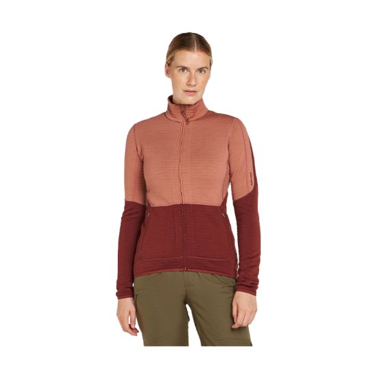 ICEBREAKER - POLAIRE MERINO 400 REALFLEECE DESCENDER FEMME