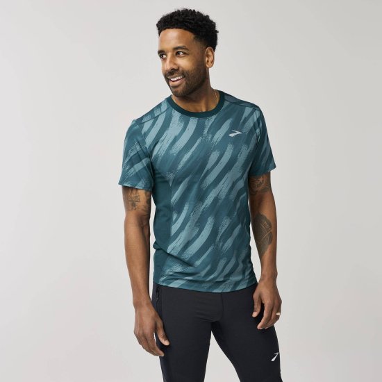 BROOKS - T-SHIRT MANCHES COURTES Atmosphere 3.0