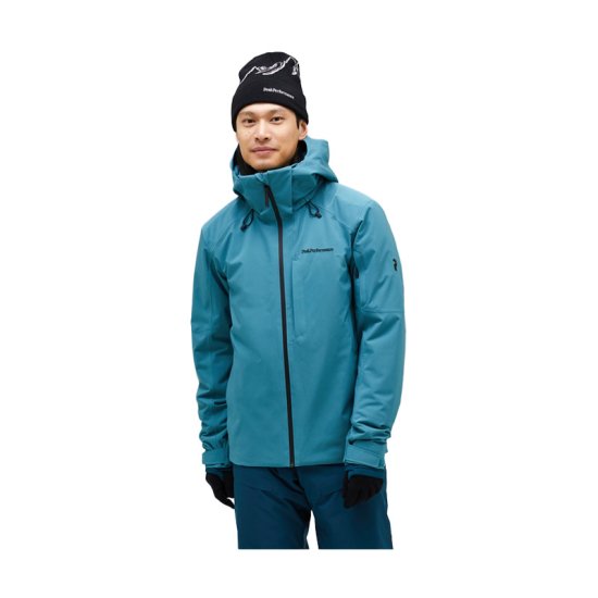PEAK PERFORMANCE - VESTE MAROON HOMME