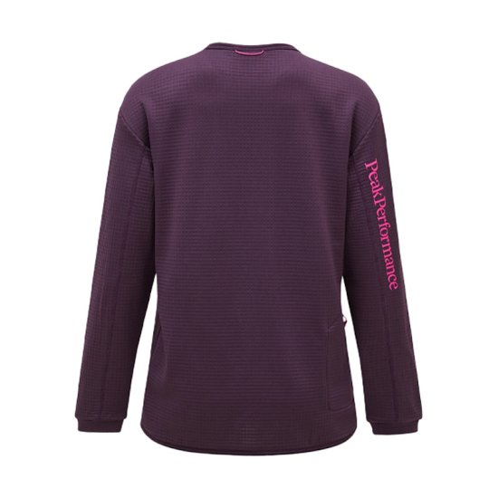 PEAK PERFORMANCE - POLAIRE TRAIL POLARTEC POWER GRID CREW FEMME
