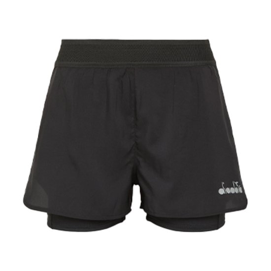 DIADORA - SHORT DOUBLE LAYER FEMME