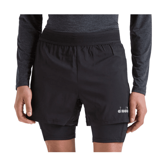 DIADORA - SHORT DOUBLE LAYER HOMME